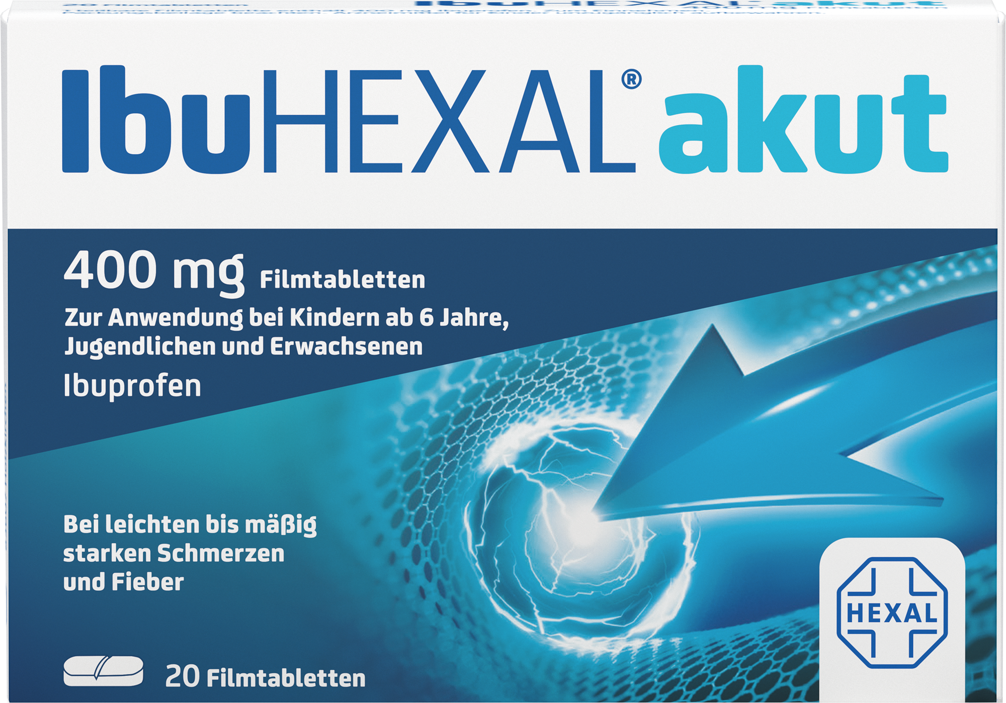 IBUHEXAL akut 400 Filmtabletten 20 St