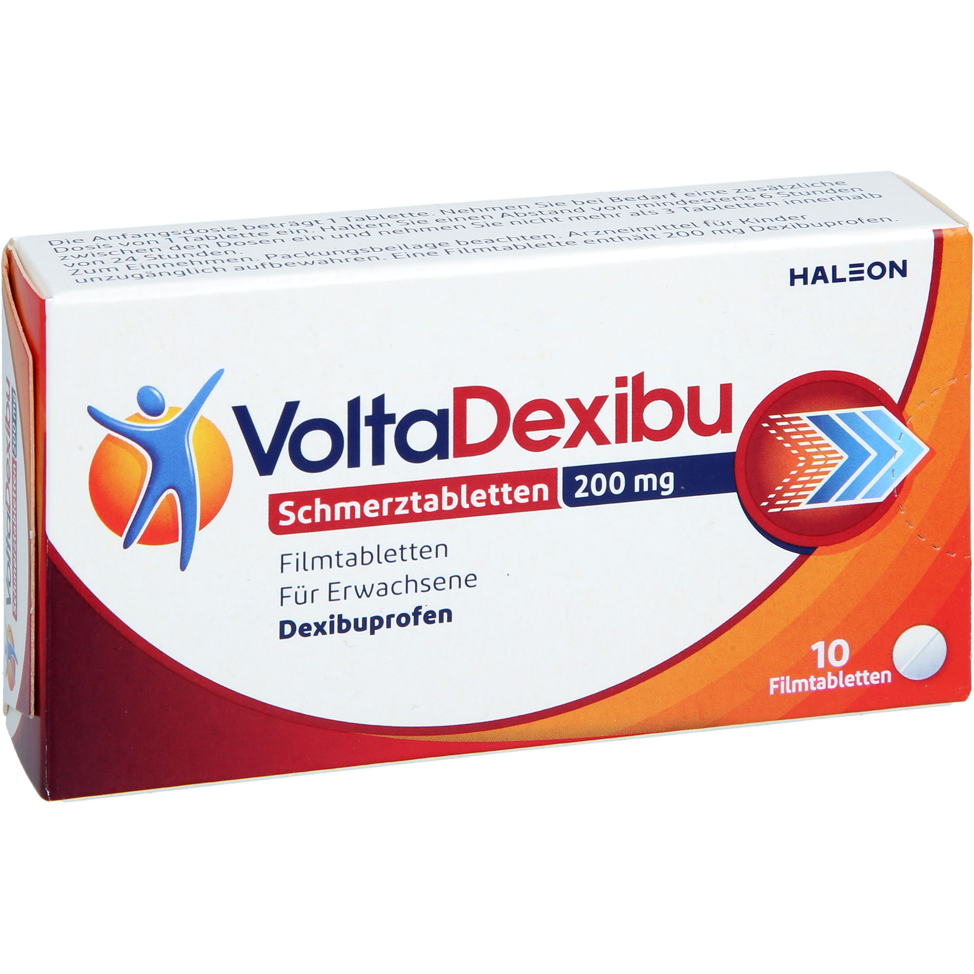 VOLTADEXIBU Schmerztabletten 200 mg Filmtabletten 10 St