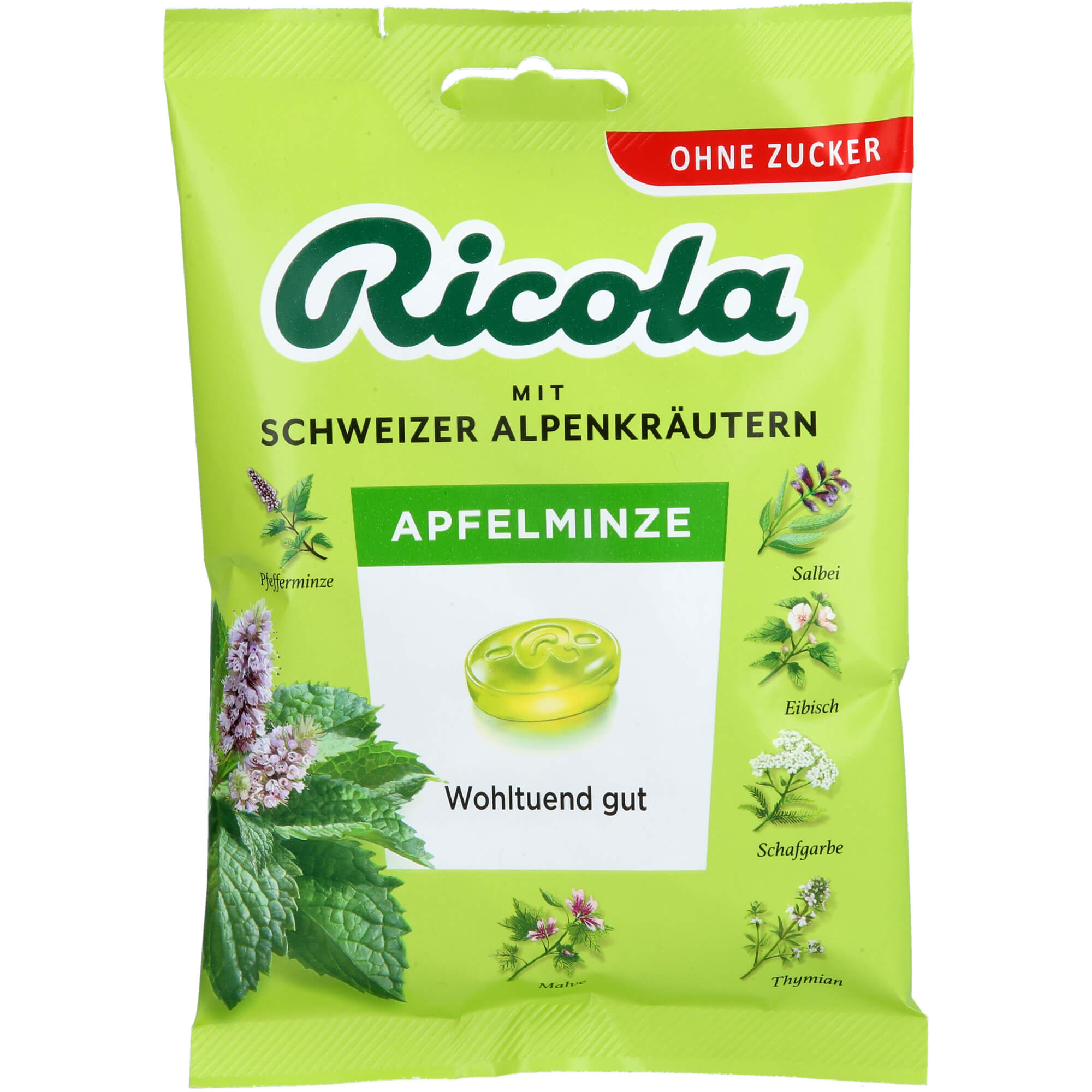 RICOLA o.Z.Beutel Apfelminze Bonbons