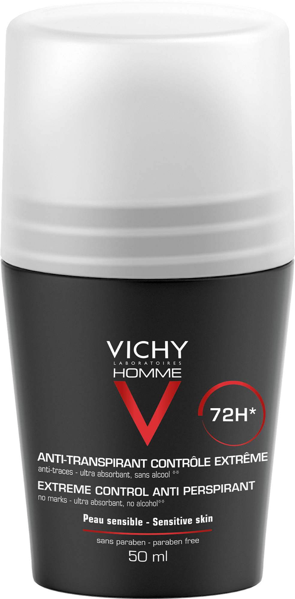 VICHY HOMME Deo Antitranspirant 72h extreme Cont.