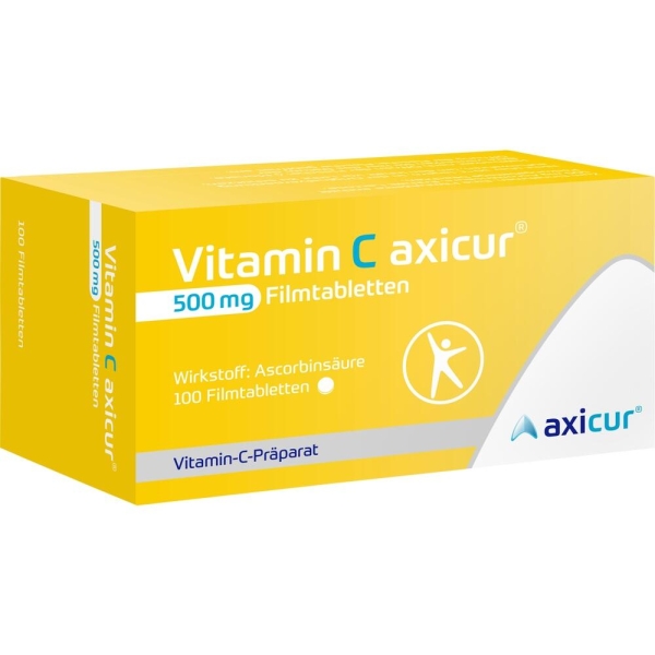 VITAMIN C AXICUR 500 mg Filmtabletten