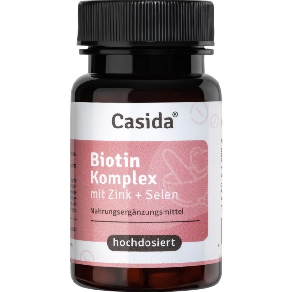 BIOTIN KOMPLEX 10 mg hochdosiert+Zink+Selen Tabl.