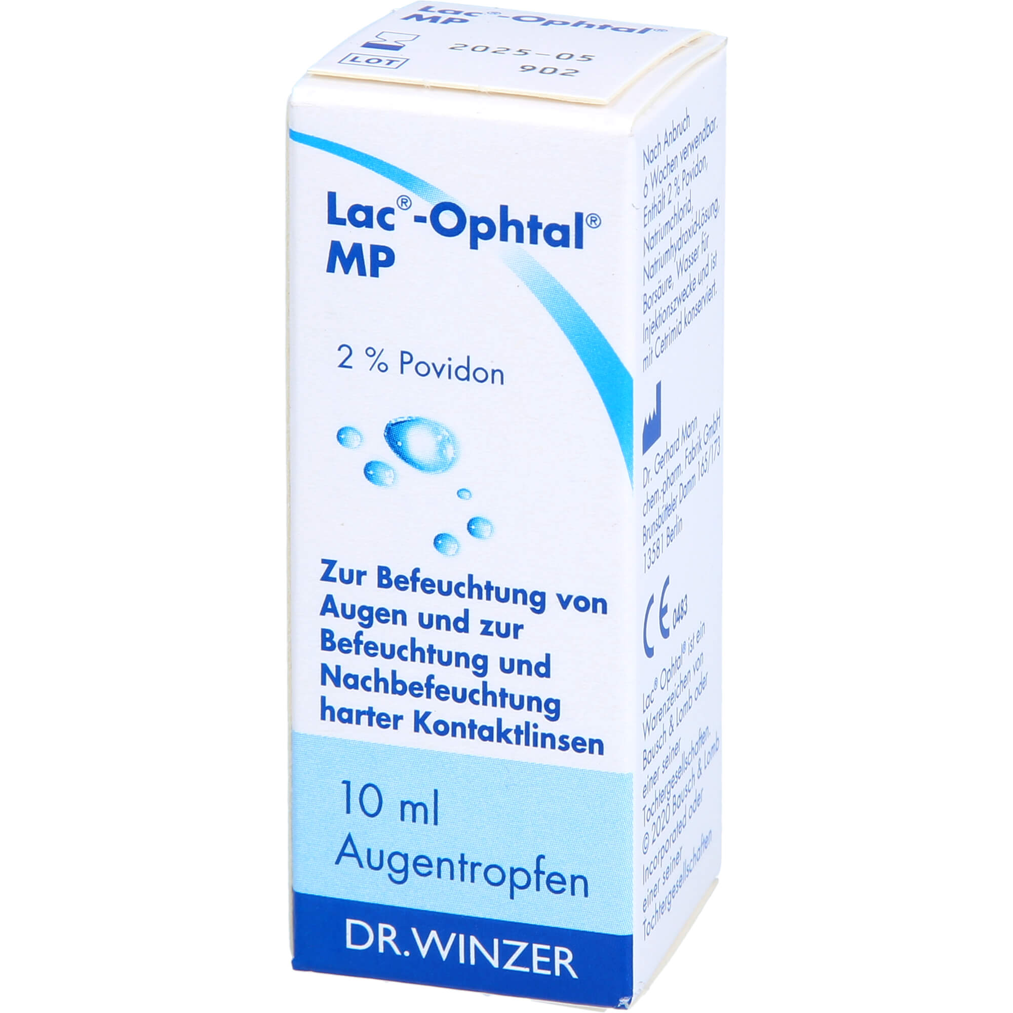 LAC OPHTAL MP Augentropfen 10 ml