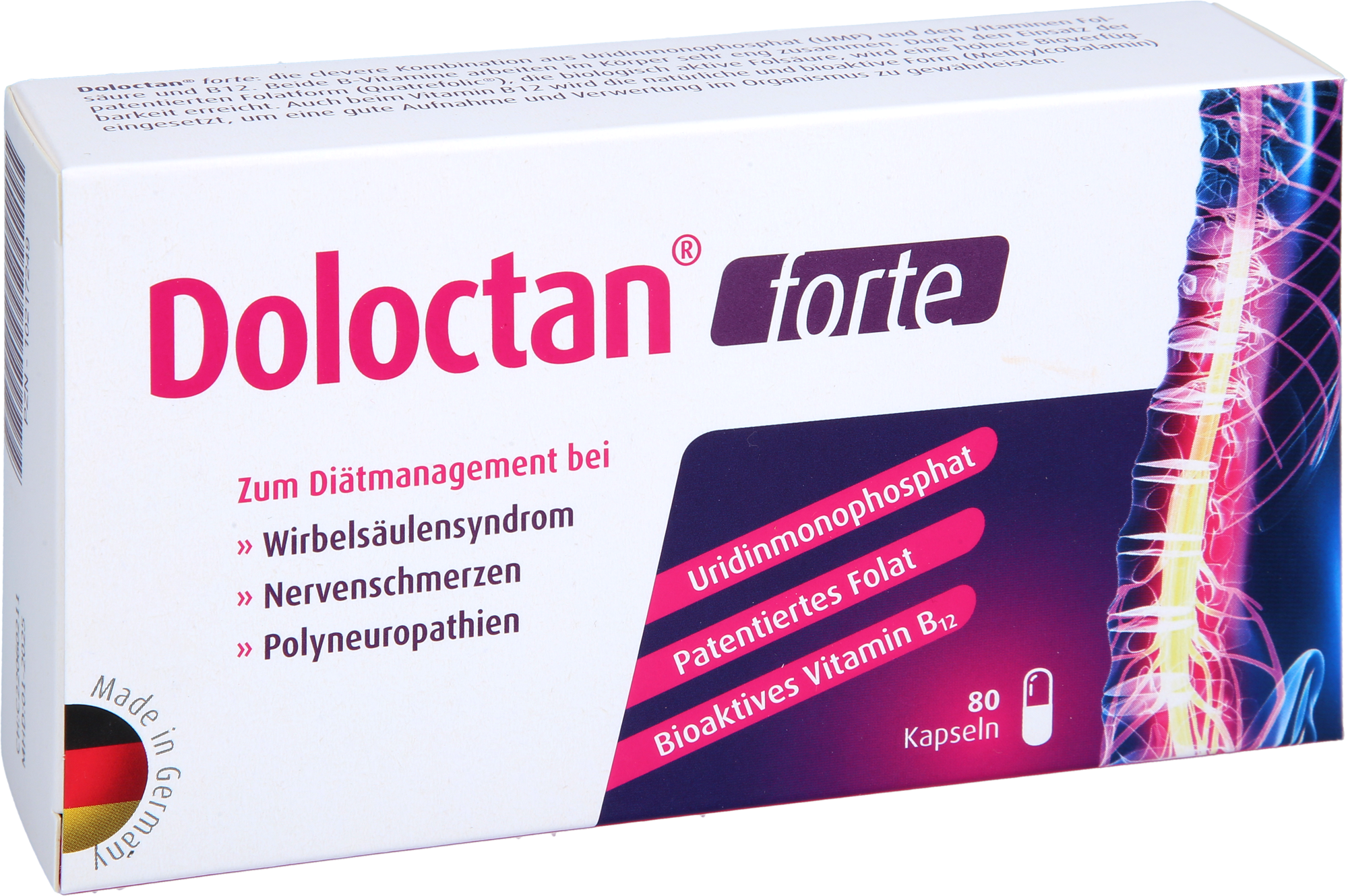 DOLOCTAN forte Kapseln 80 St