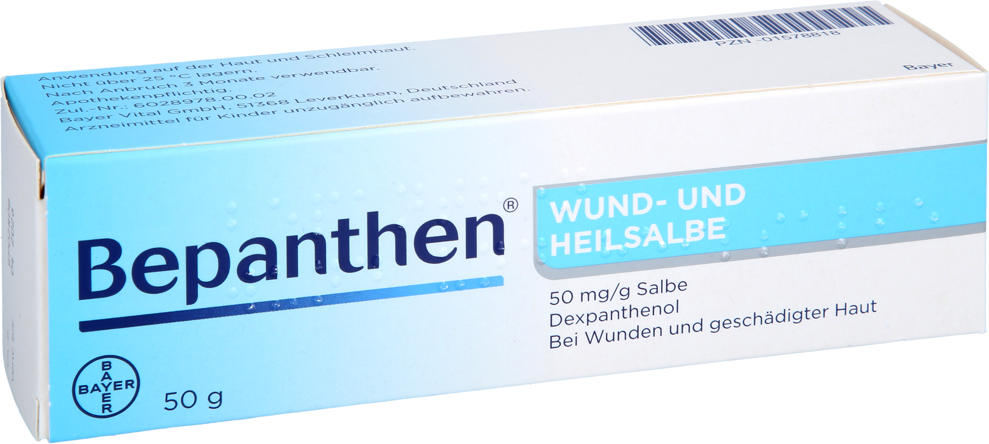 BEPANTHEN Wund- und Heilsalbe 50 g