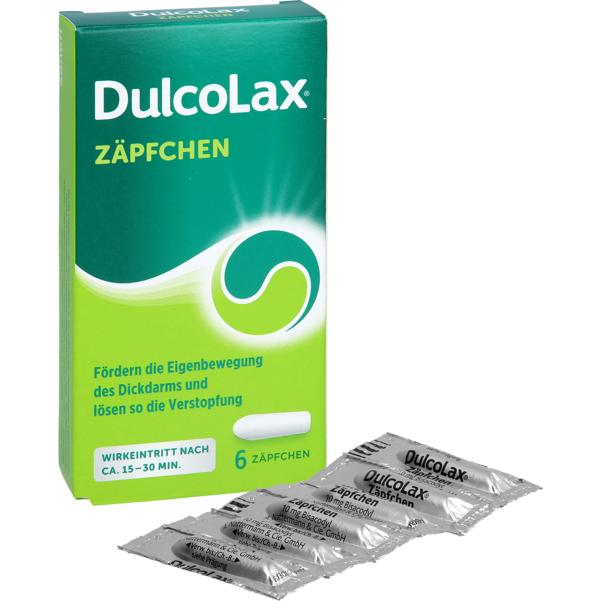 DULCOLAX 10 mg Zäpfchen 6 St
