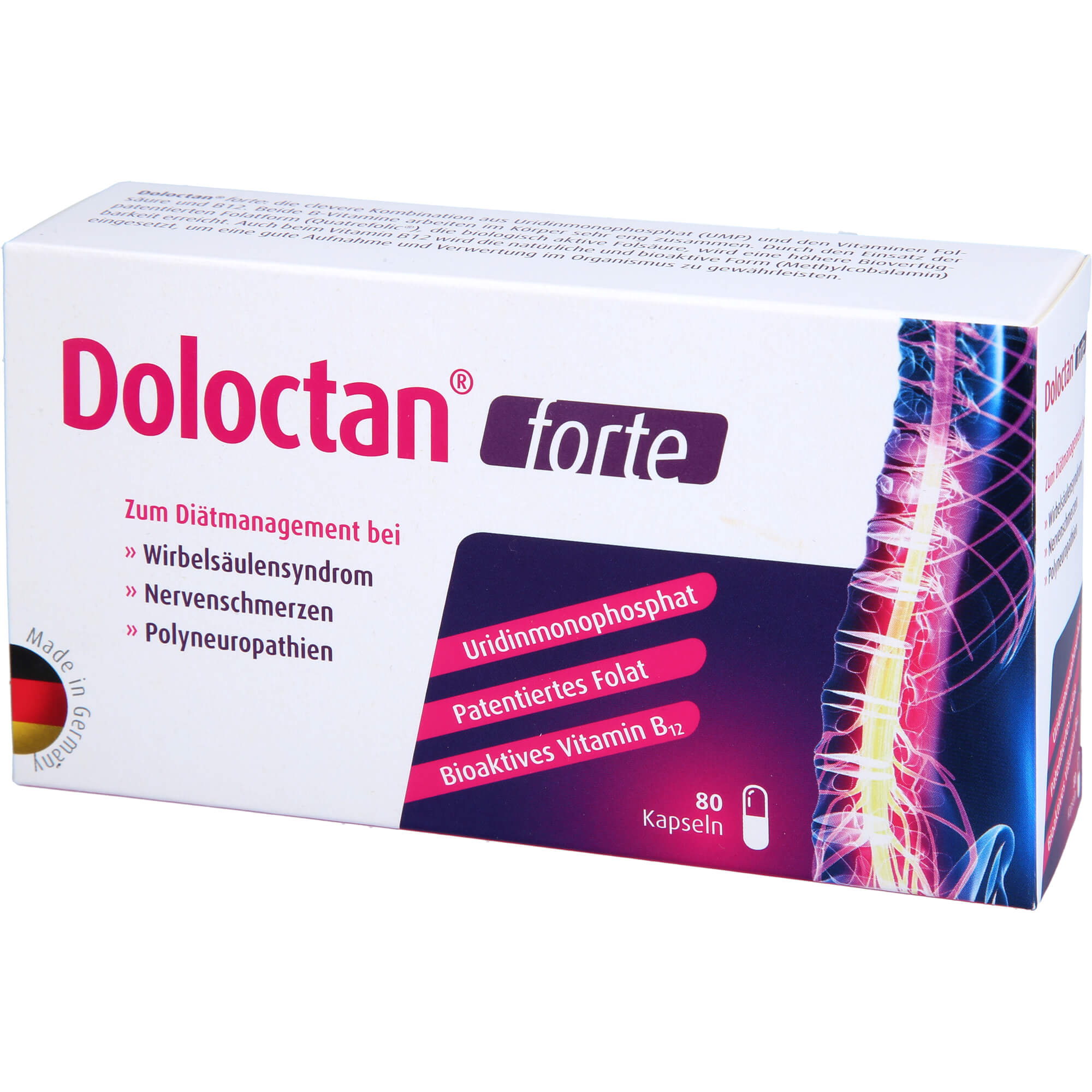 DOLOCTAN forte Kapseln 80 St