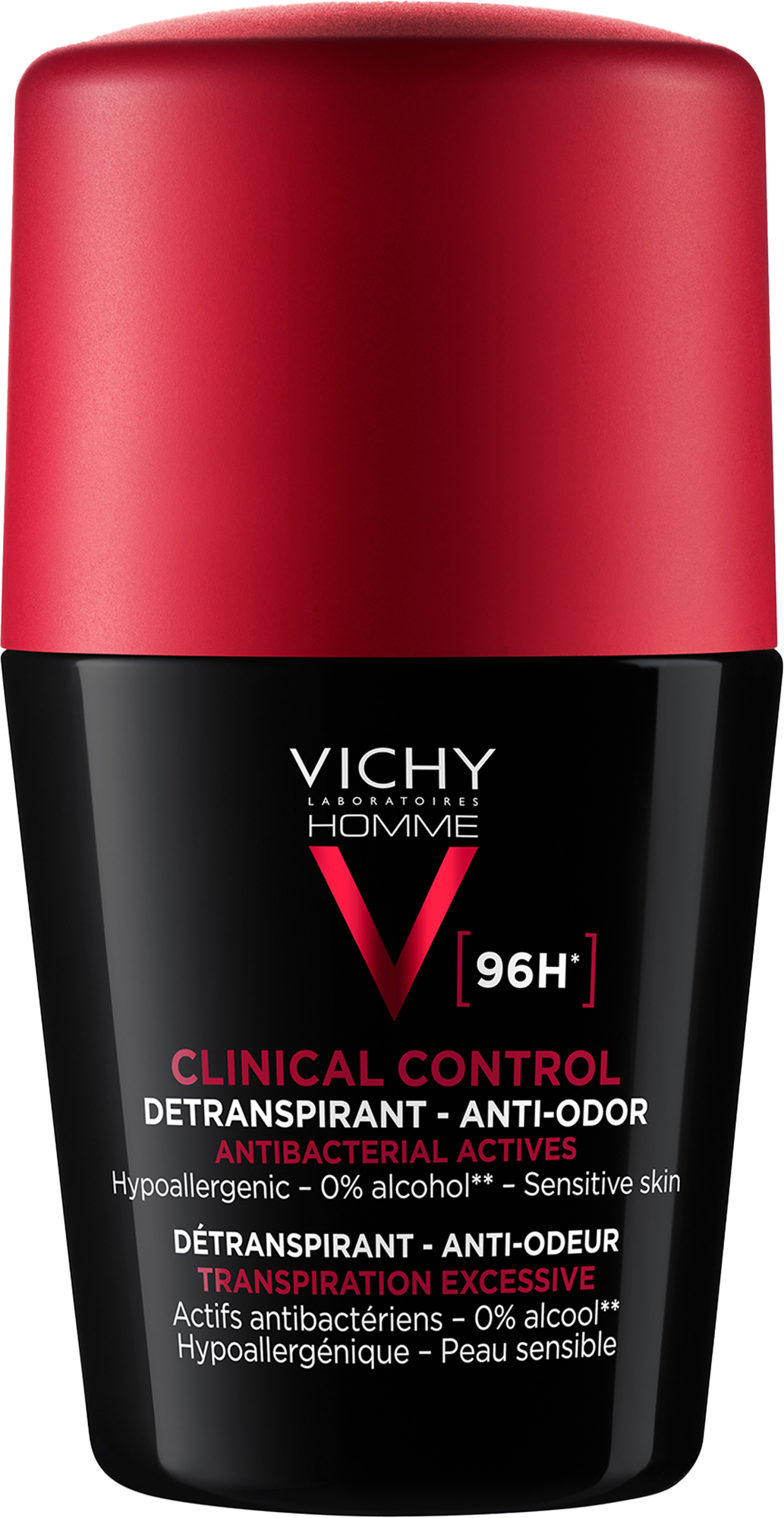 VICHY HOMME Deo Clinical Control 96h Roll-on