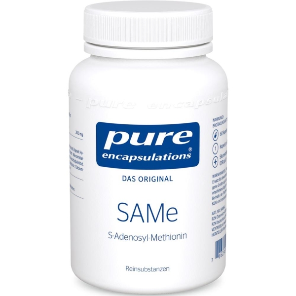 PURE ENCAPSULATIONS SAMe S-Adenosyl-Methionin Kps.