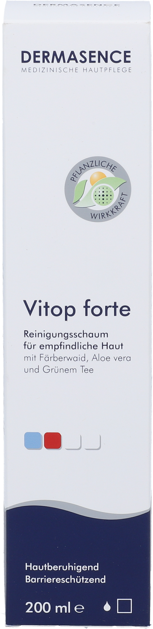 DERMASENCE Vitop forte Reinigungsschaum