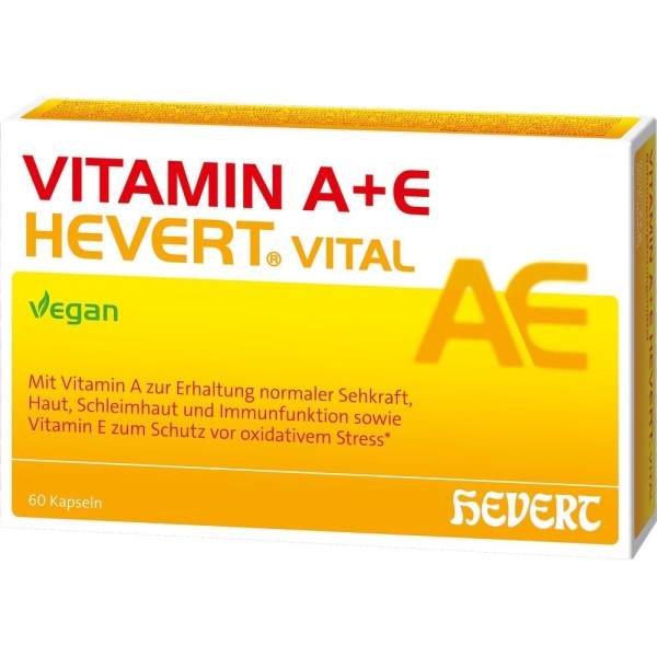VITAMIN A+E Hevert Vital Kapseln
