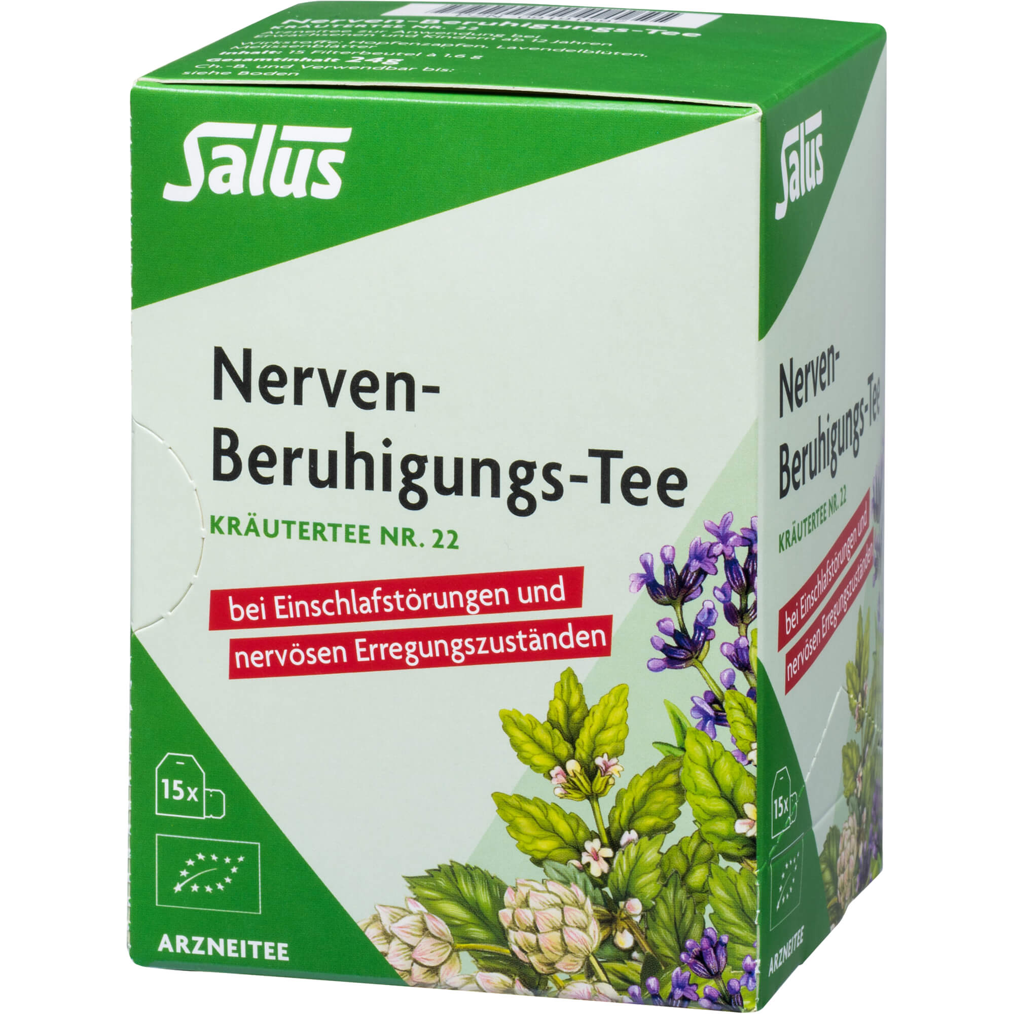 NERVEN-BERUHIGUNGS-Tee Kräutertee Nr.22 Bio Salus
