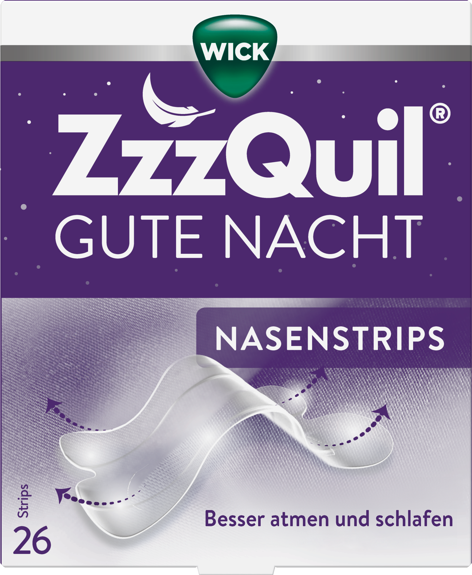 WICK ZzzQuil Gute Nacht Nasenstrips