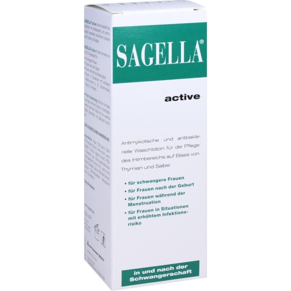 SAGELLA active Pregnacare Waschlotion 250 ml