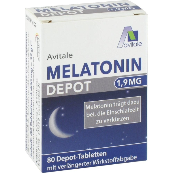 MELATONIN 1,9 mg Depot Tabletten
