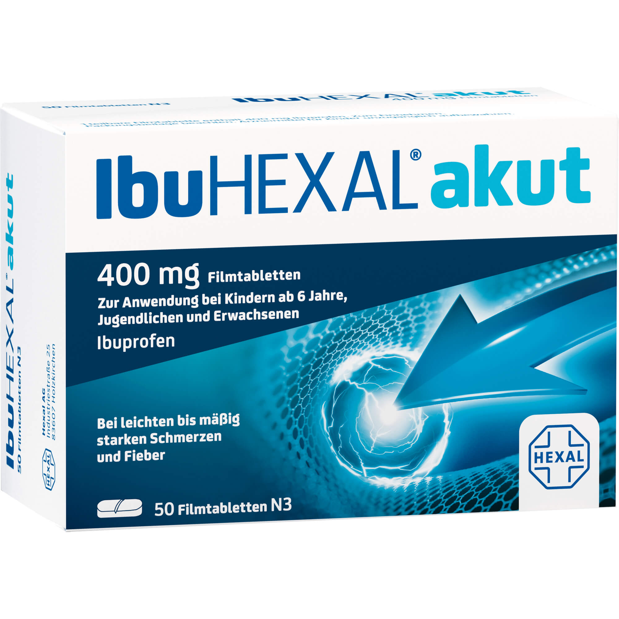 IBUHEXAL akut 400 Filmtabletten 50 St