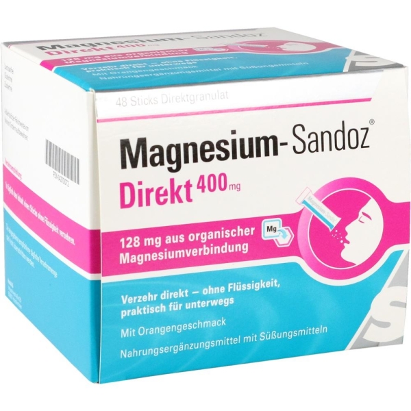 MAGNESIUM SANDOZ Direkt 400 mg Sticks
