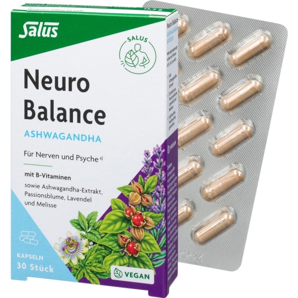 NEURO BALANCE Ashwagandha Kapseln Salus
