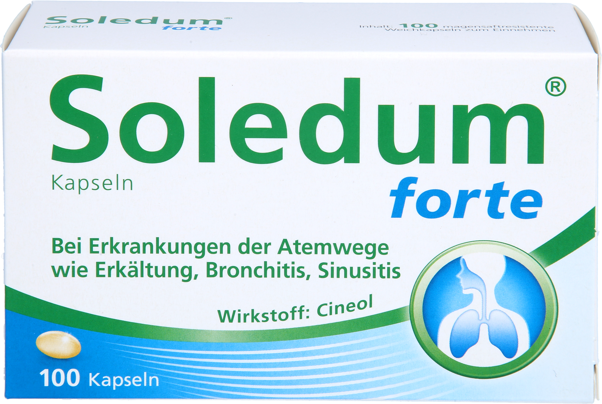 SOLEDUM Kapseln forte 200 mg 100 St