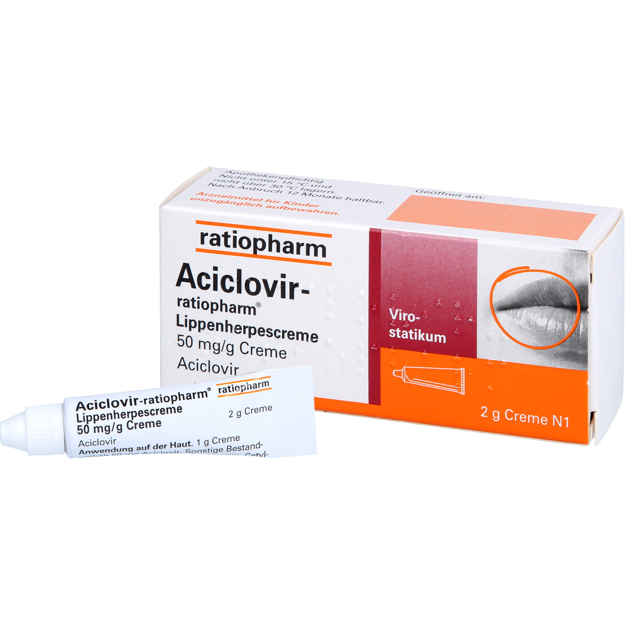 ACICLOVIR-ratiopharm Lippenherpescreme