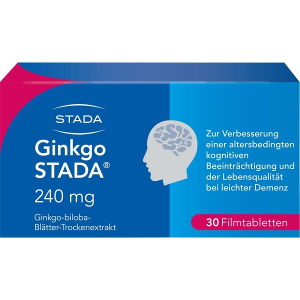 GINKGO STADA 240 mg Filmtabletten 30 St
