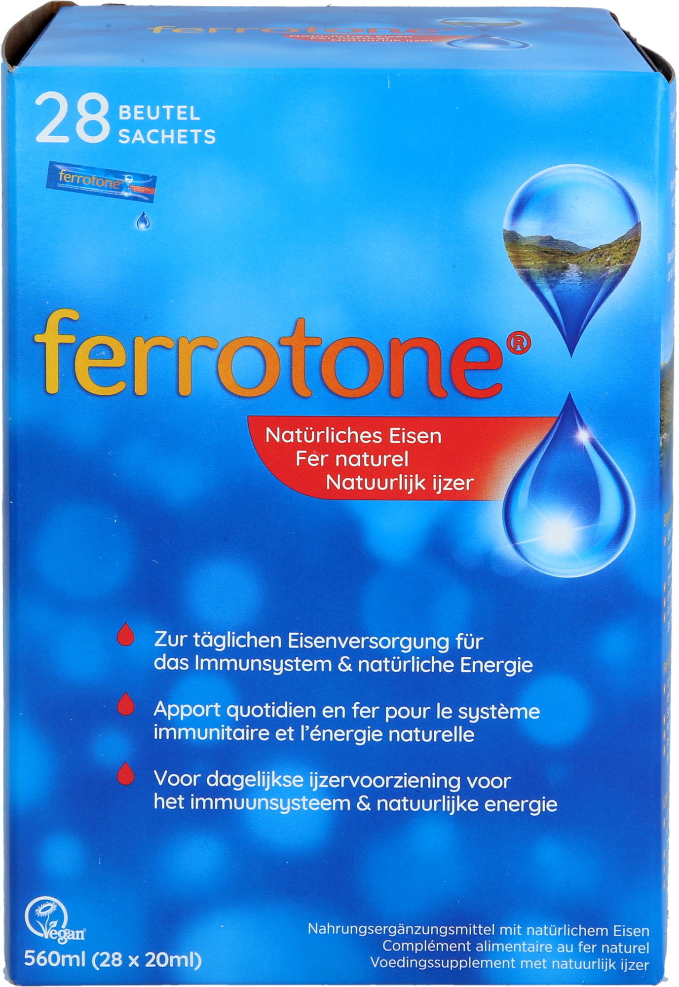 FERROTONE natürliches Eisen Beutel