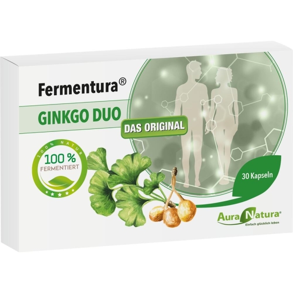 AURANATURA Fermentura Ginkgo Duo Kapseln