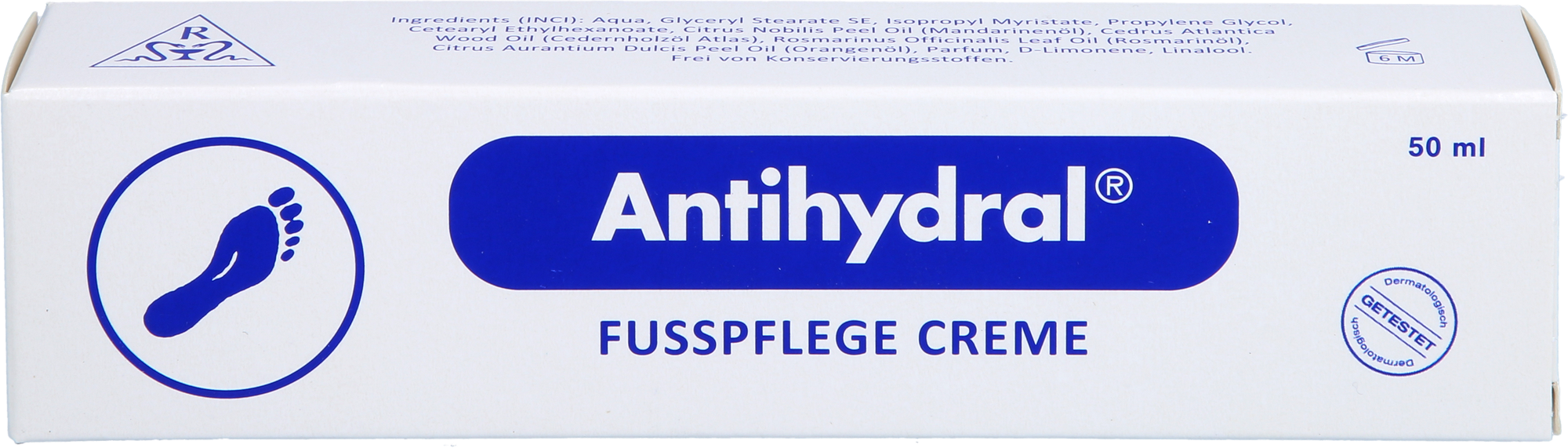 ANTIHYDRAL Fußpflege Creme