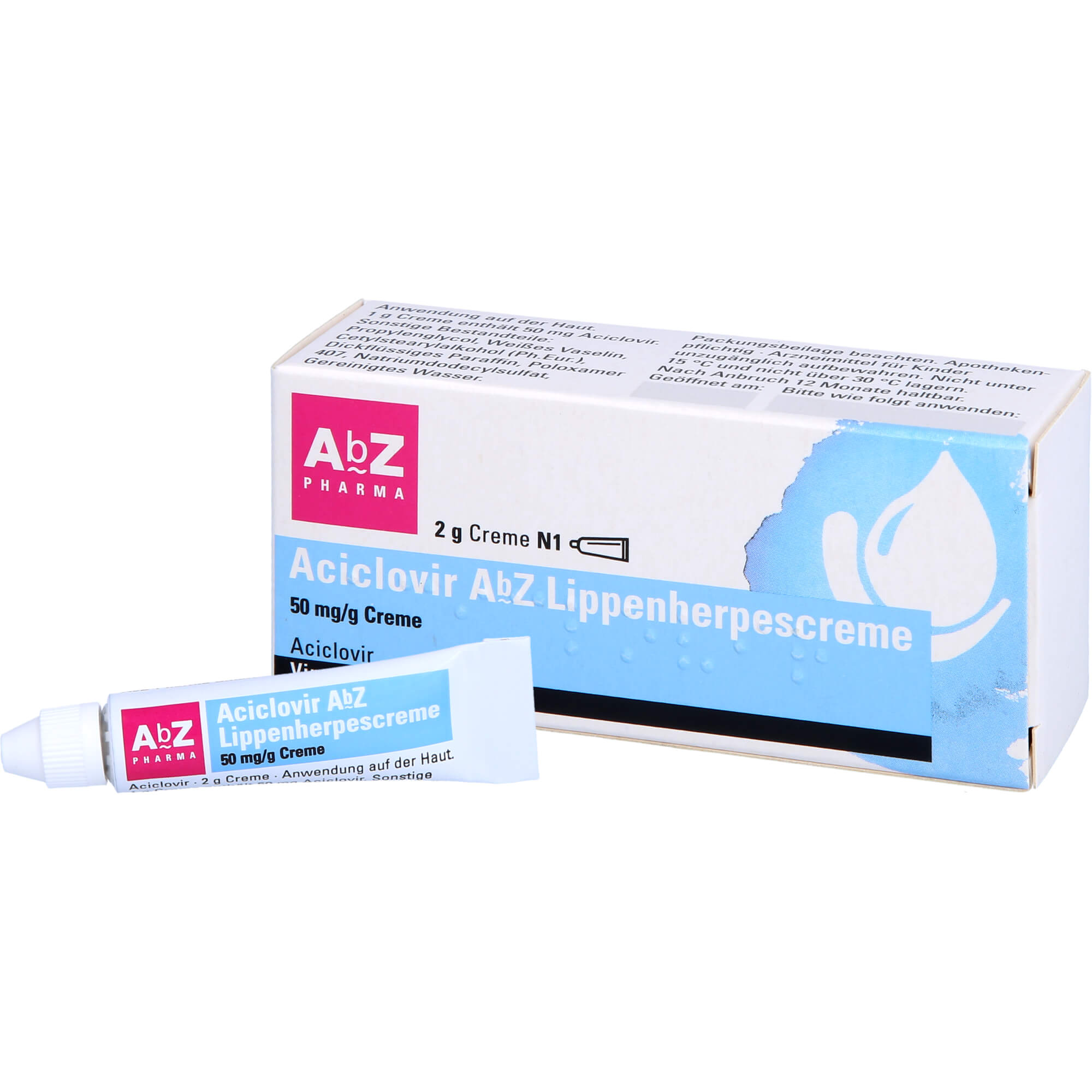 ACICLOVIR AbZ Lippenherpescreme