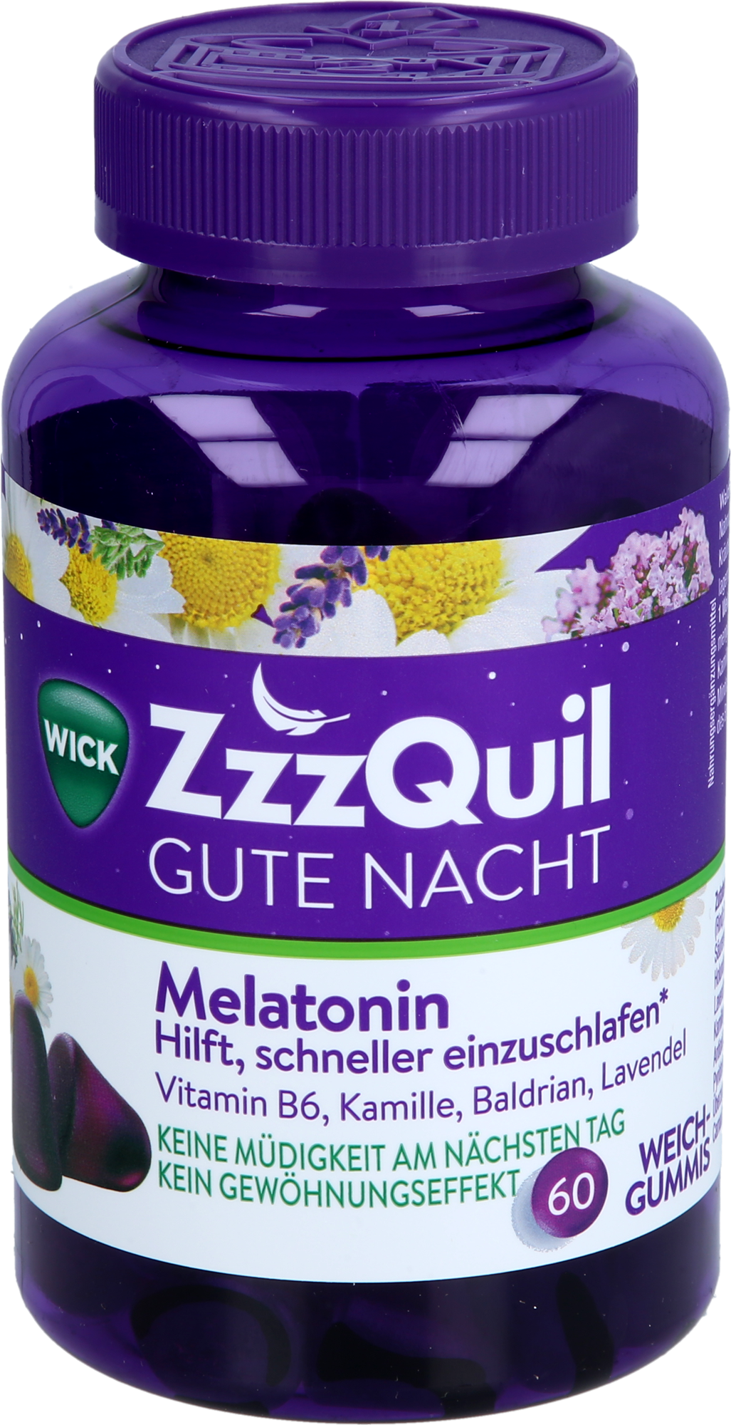 WICK ZzzQuil Gute Nacht 60 St