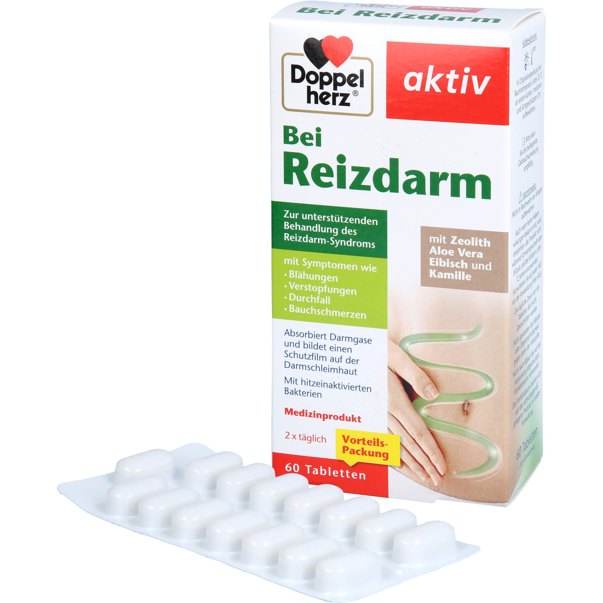 DOPPELHERZ Bei Reizdarm Tabletten 60 St