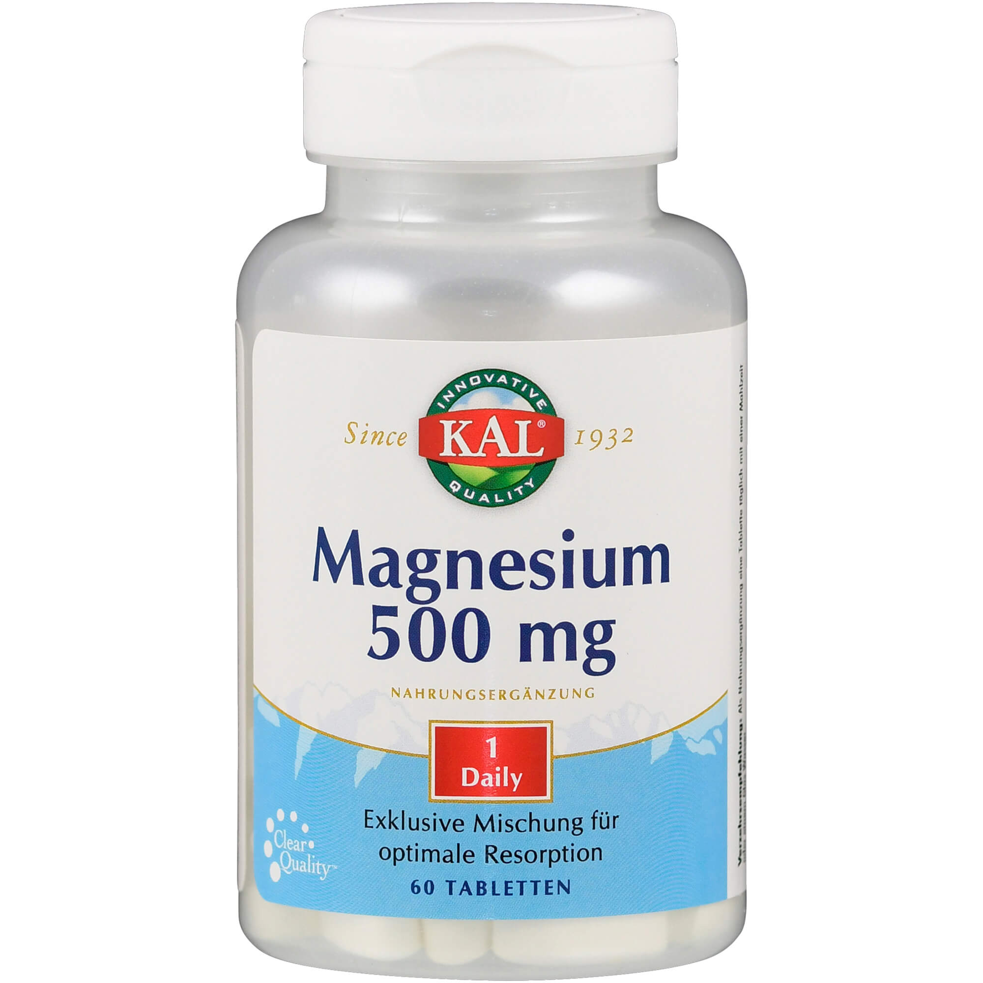 MAGNESIUM 500 mg KAL Tabletten