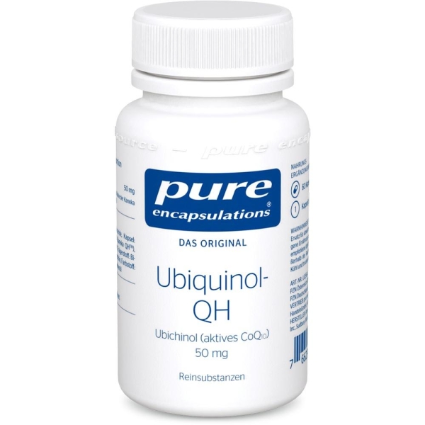 PURE ENCAPSULATIONS Ubiquinol QH 50 mg Kapseln