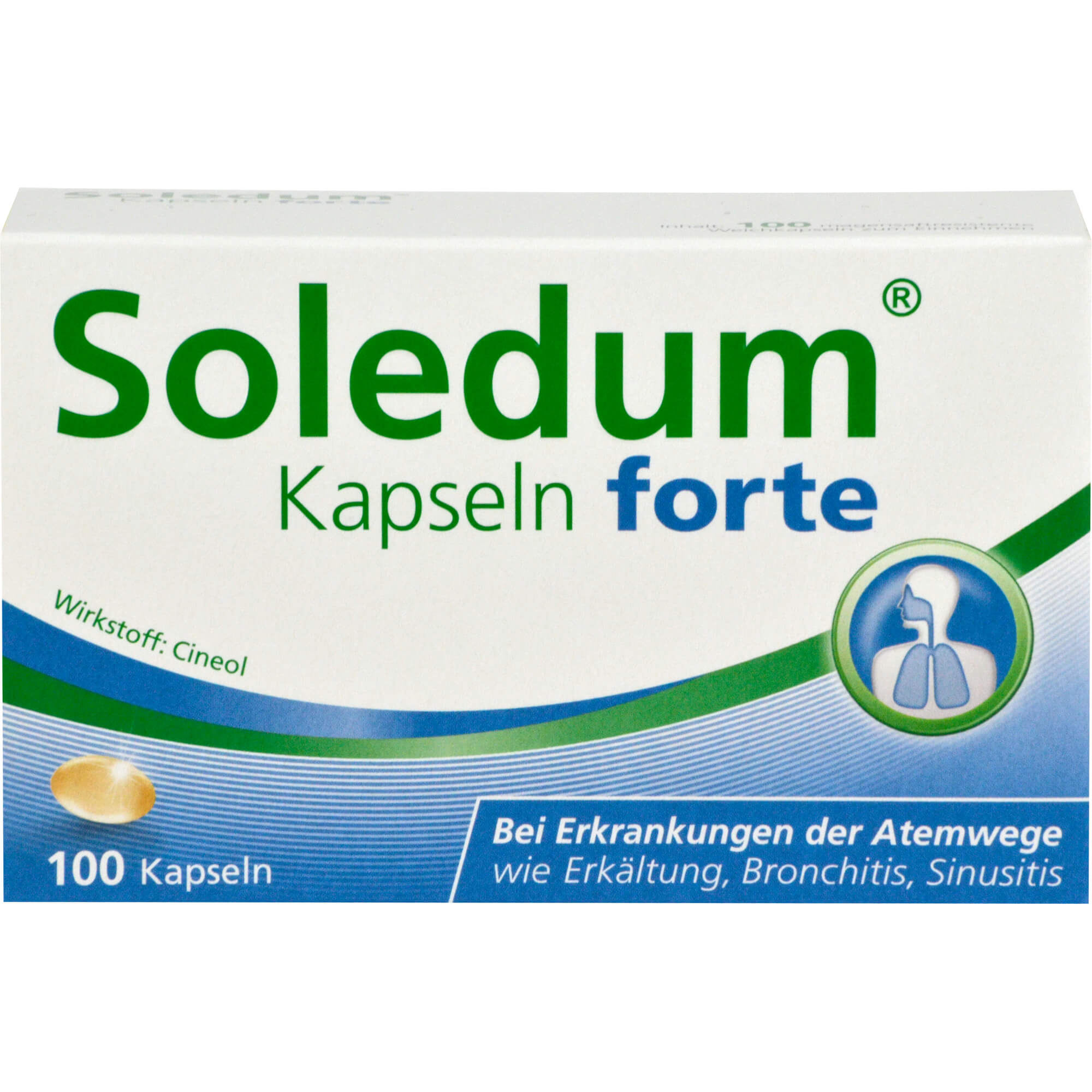 SOLEDUM Kapseln forte 200 mg 100 St
