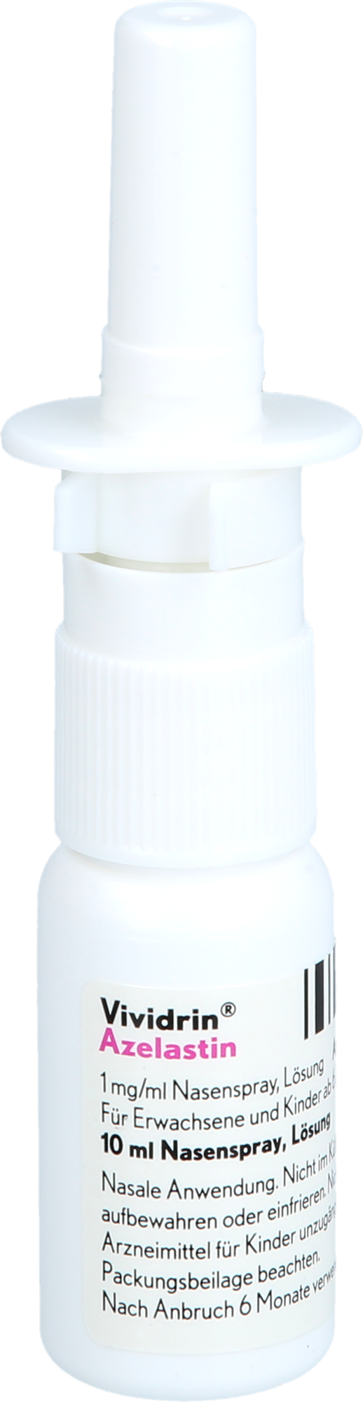 VIVIDRIN Azelastin 1 mg/ml Nasenspray Lösung