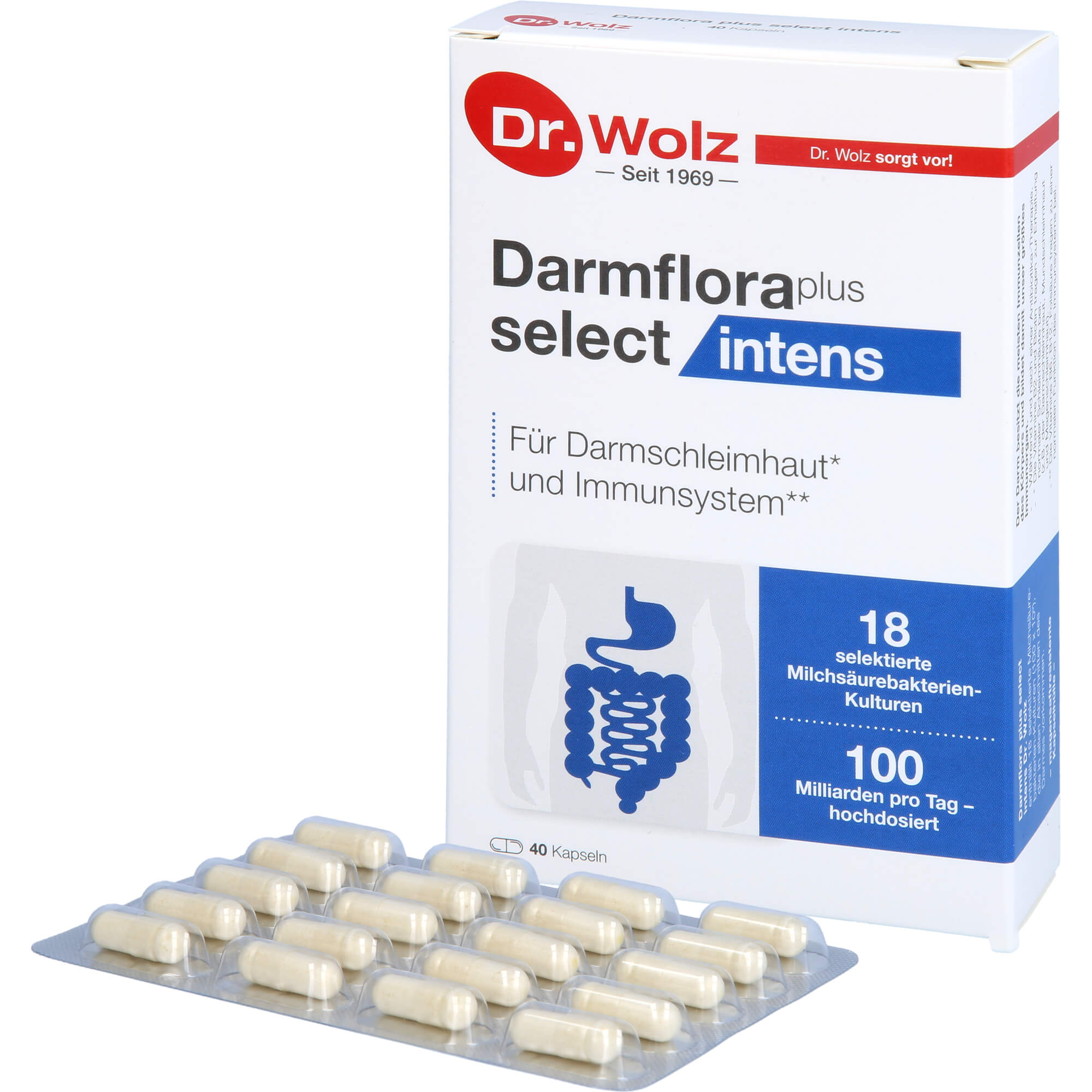 DARMFLORA plus select intens Kapseln 40 St