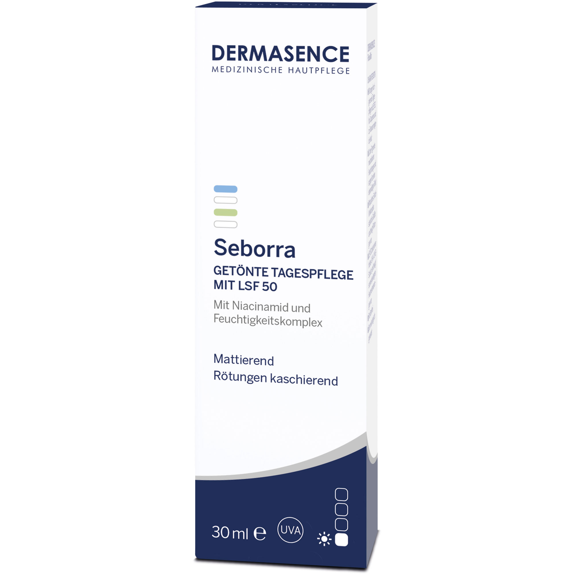 DERMASENCE Seborra Getönte Tagespflege mit LSF 50
