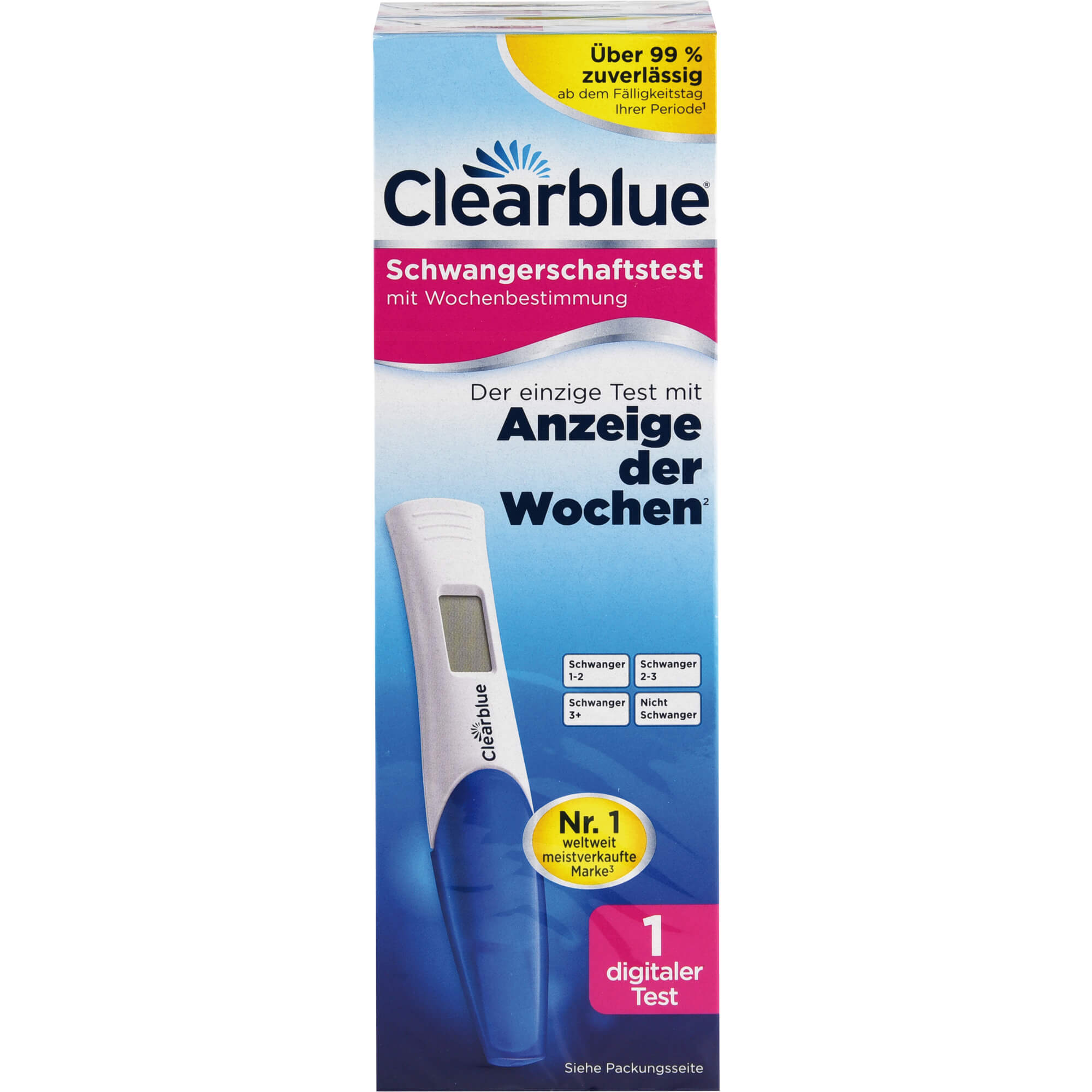 CLEARBLUE Schwangerschaftstest m.Wochenbestimmung 1 St