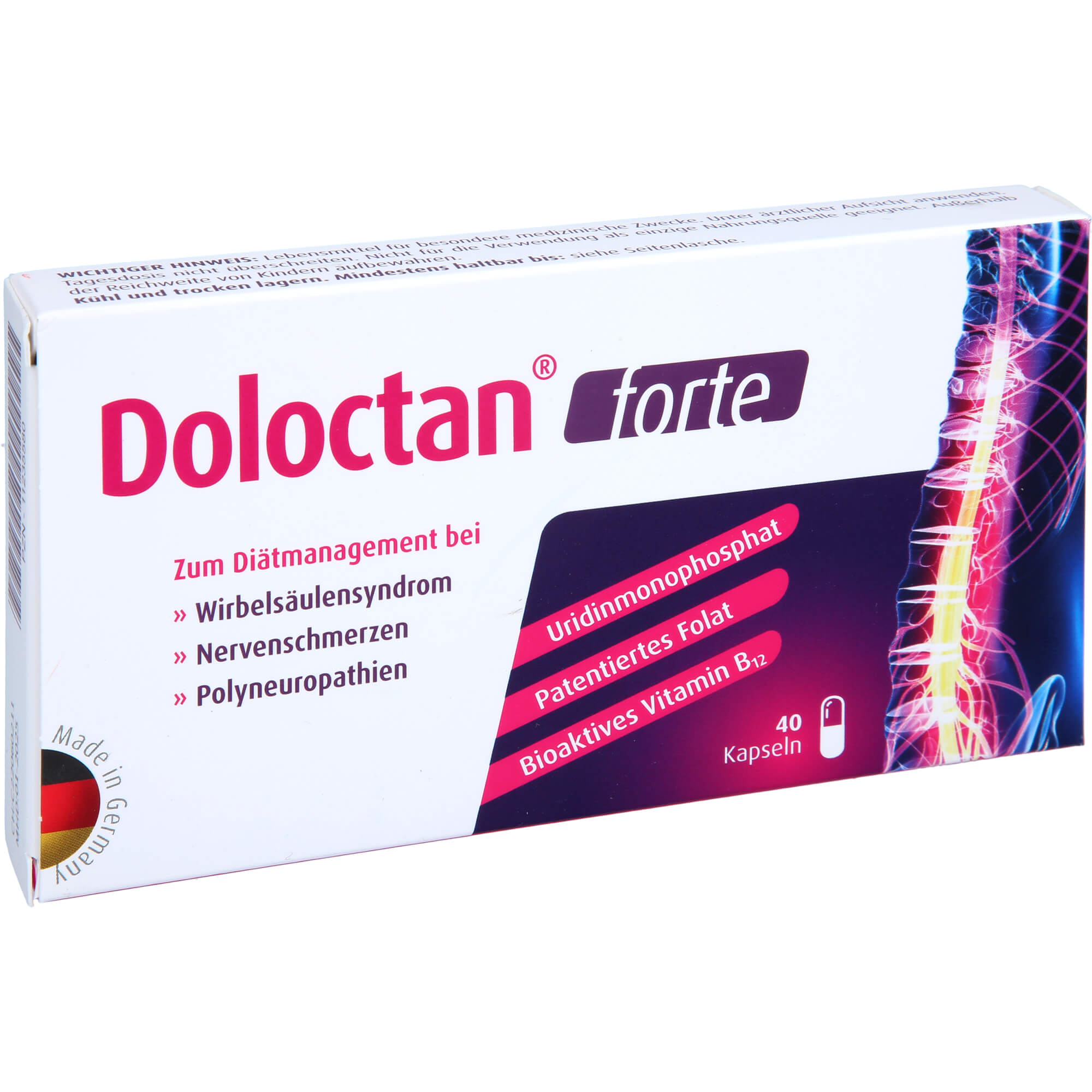 DOLOCTAN forte Kapseln 40 St