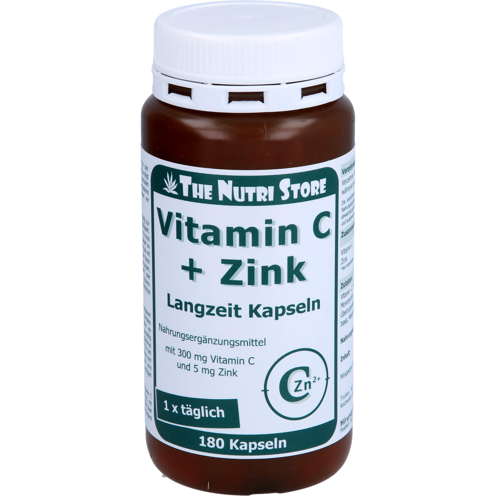 VITAMIN C 300+Zink 5 Langzeit Kapseln