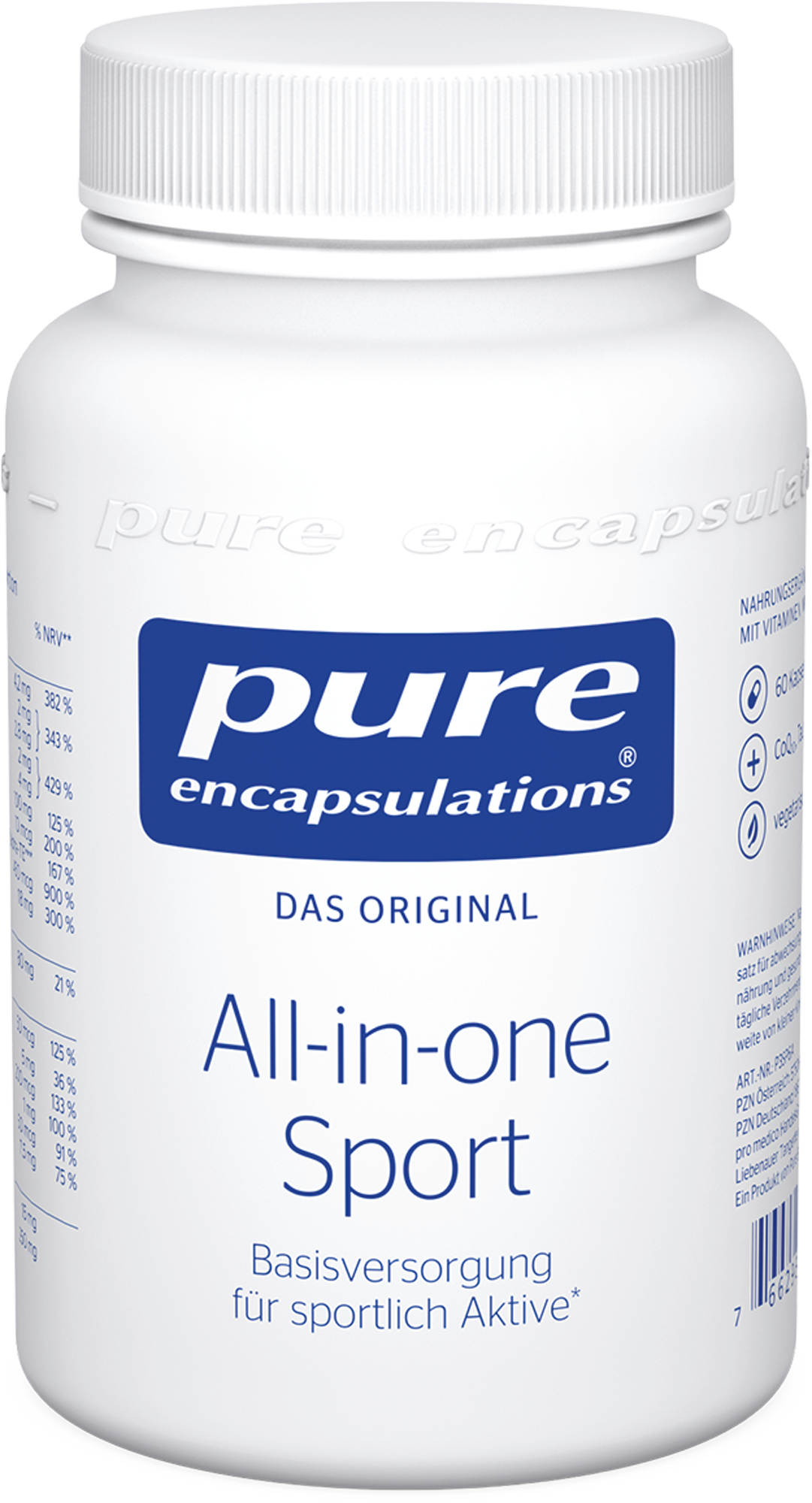 PURE ENCAPSULATIONS all-in-one Sport Kapseln