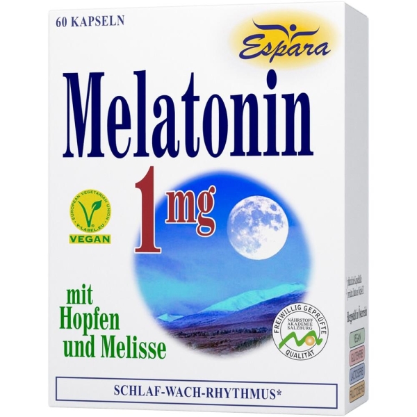 MELATONIN 1 mg Kapseln