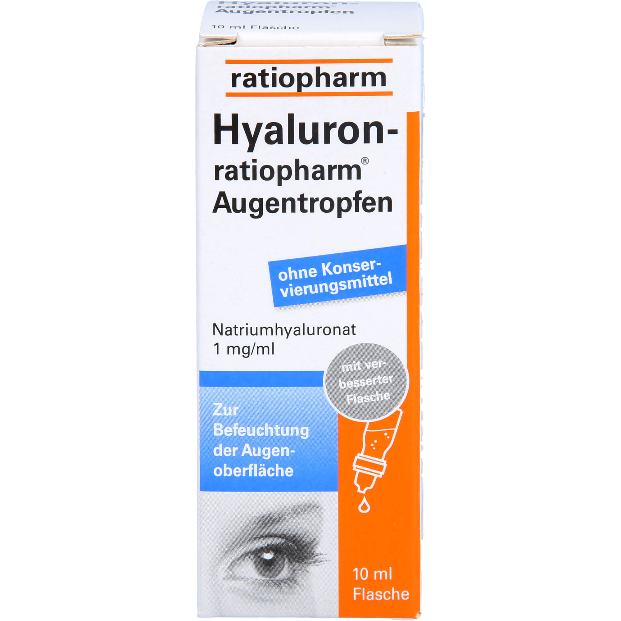 HYALURON-RATIOPHARM Augentropfen 10 ml
