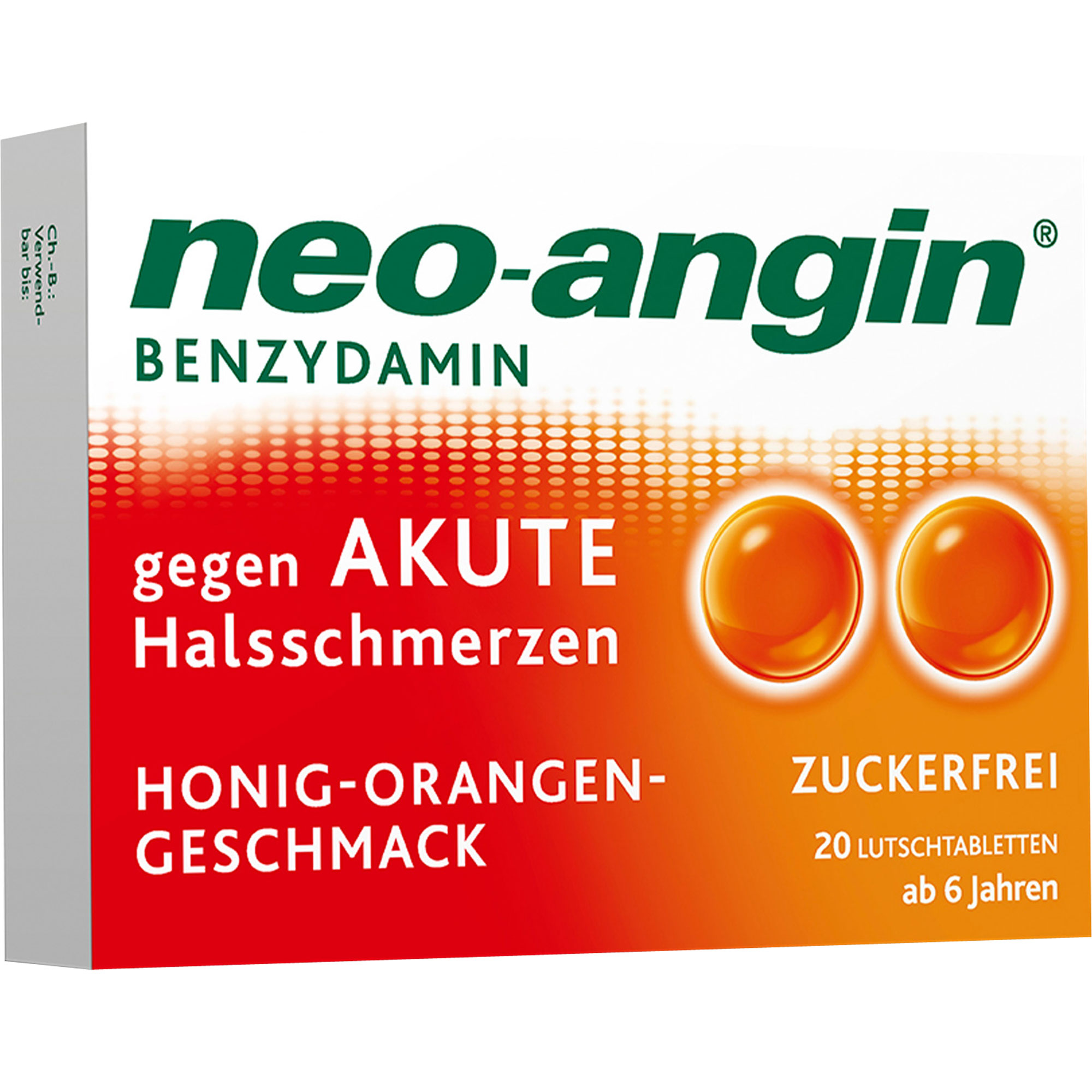 NEO-ANGIN Benzydamin akute Halsschmerz.Honig-Oran.