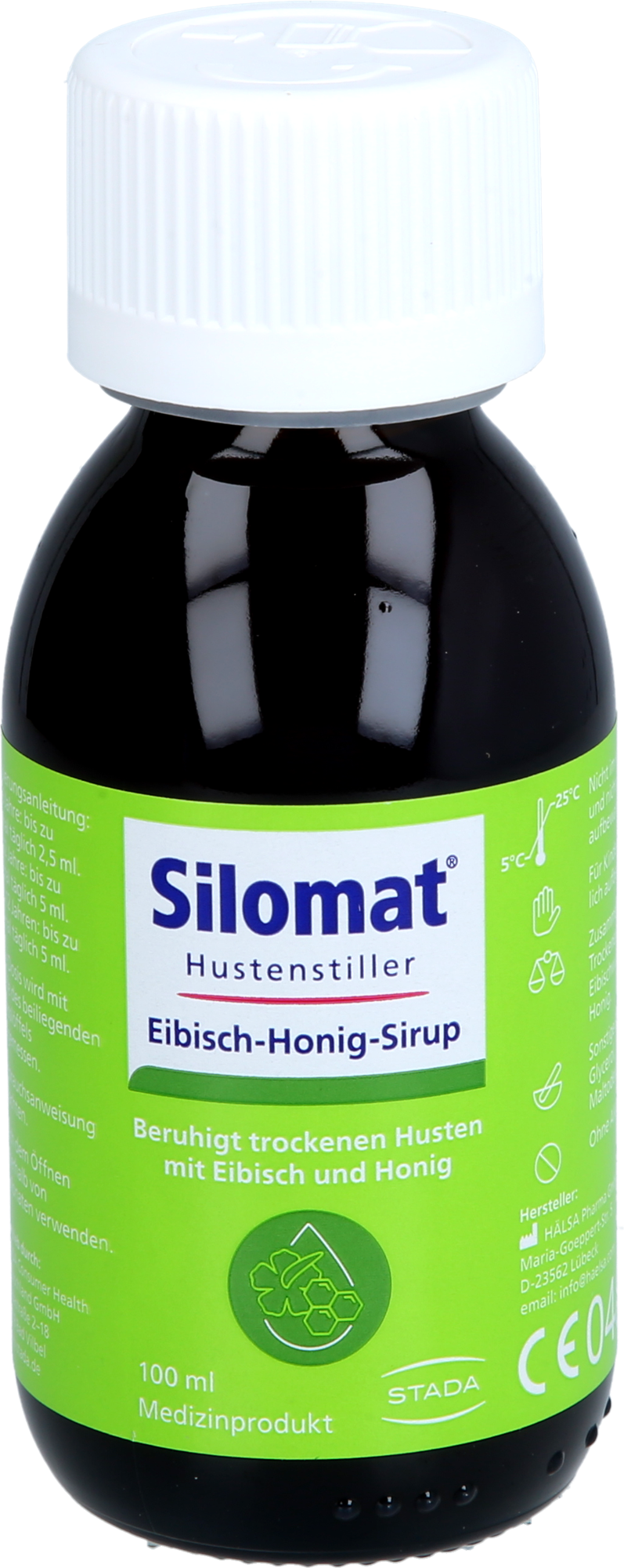 SILOMAT Hustenstiller Eibisch-Honig-Sirup