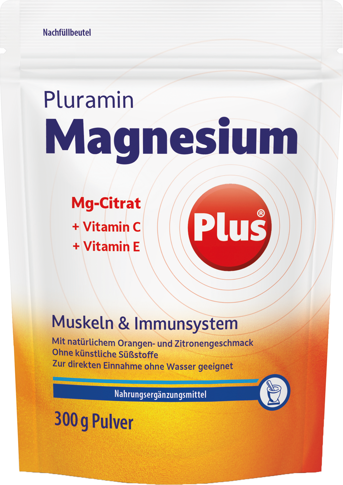 PLURAMIN Magnesium plus Pulver Nachfüllbtl.