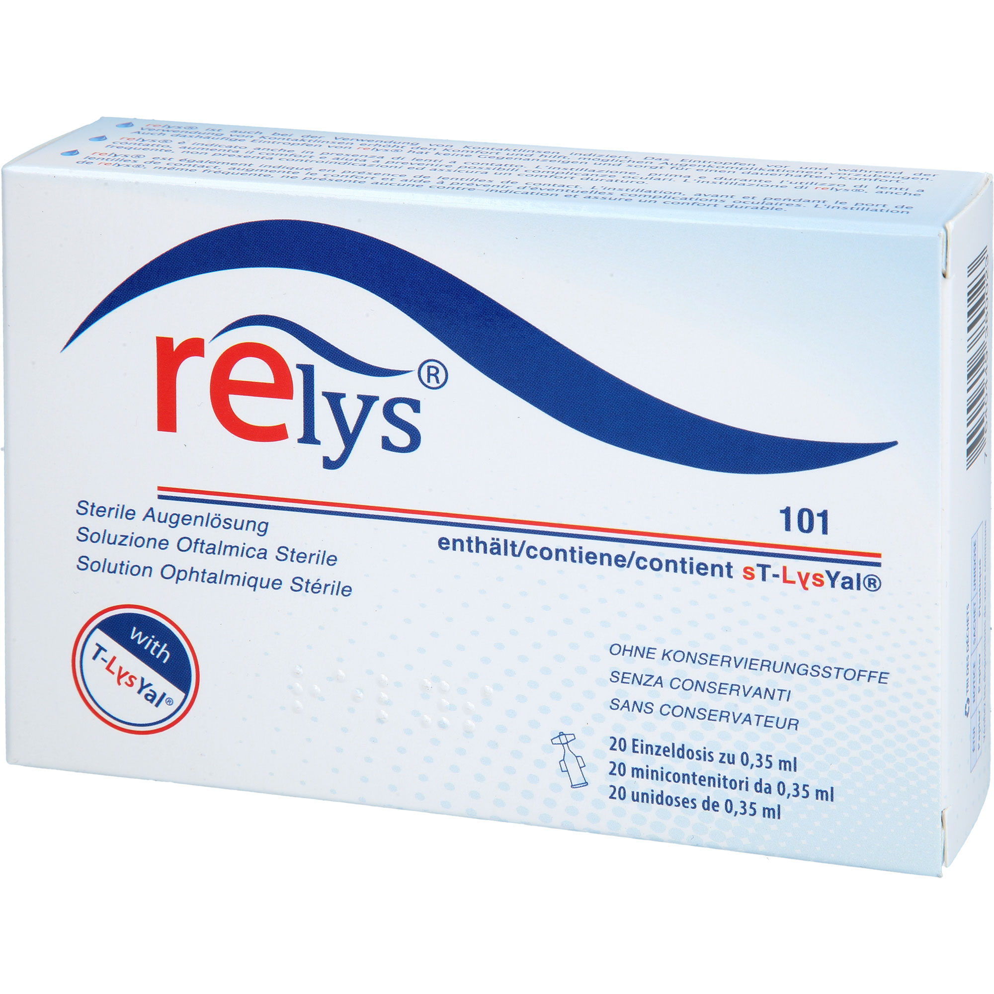 RELYS Augentropfen Einmaldosen