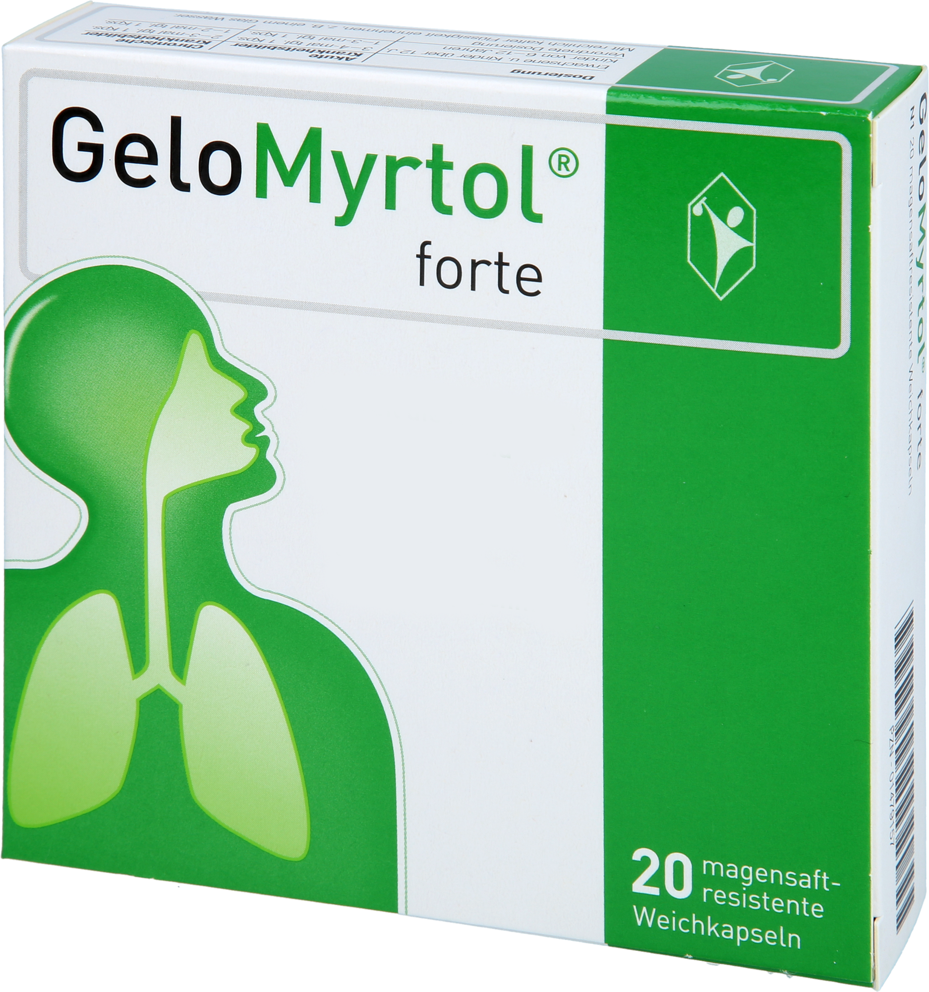 GELOMYRTOL forte magensaftresistente Weichkapseln 20 St