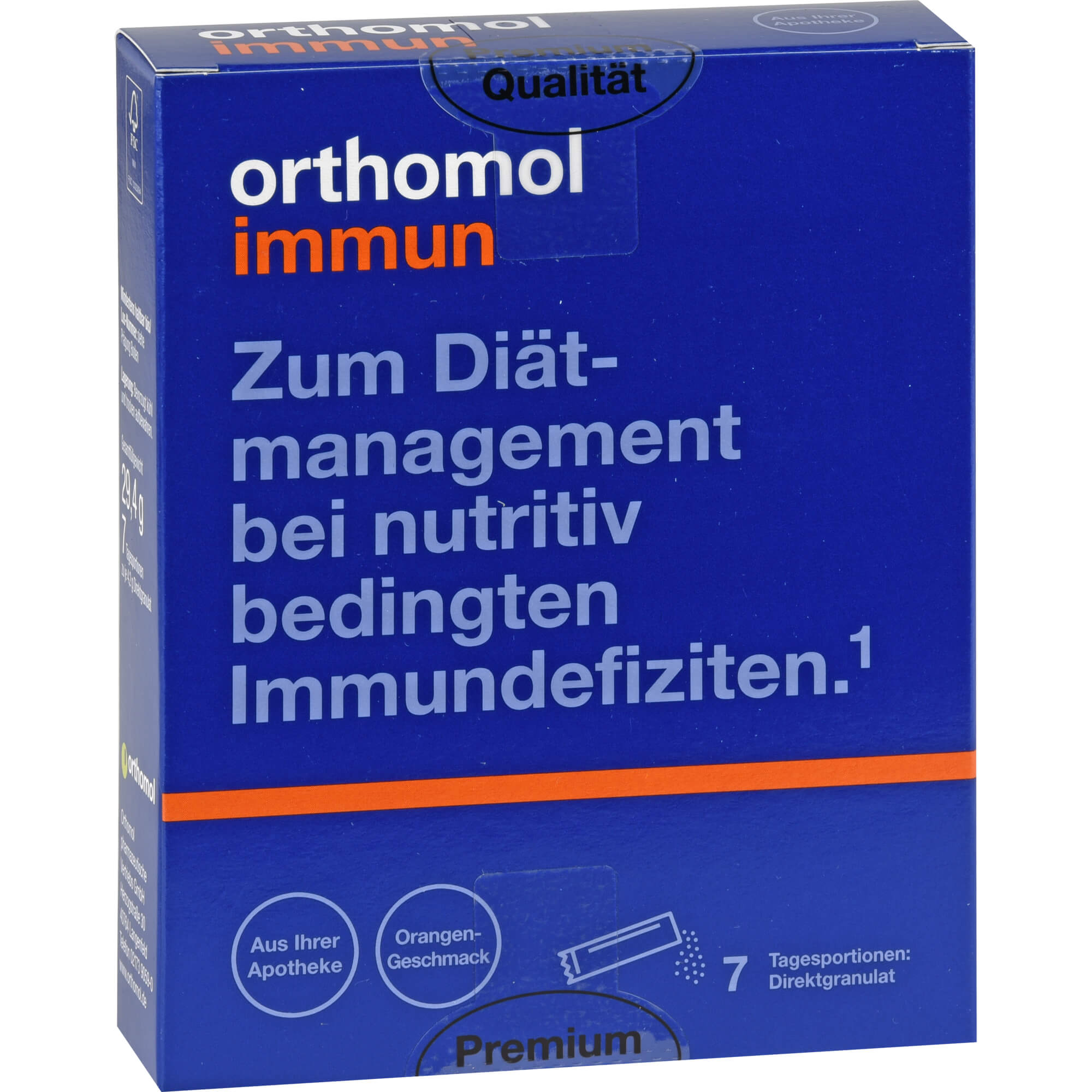 ORTHOMOL Immun Direktgranulat Orange 7 St
