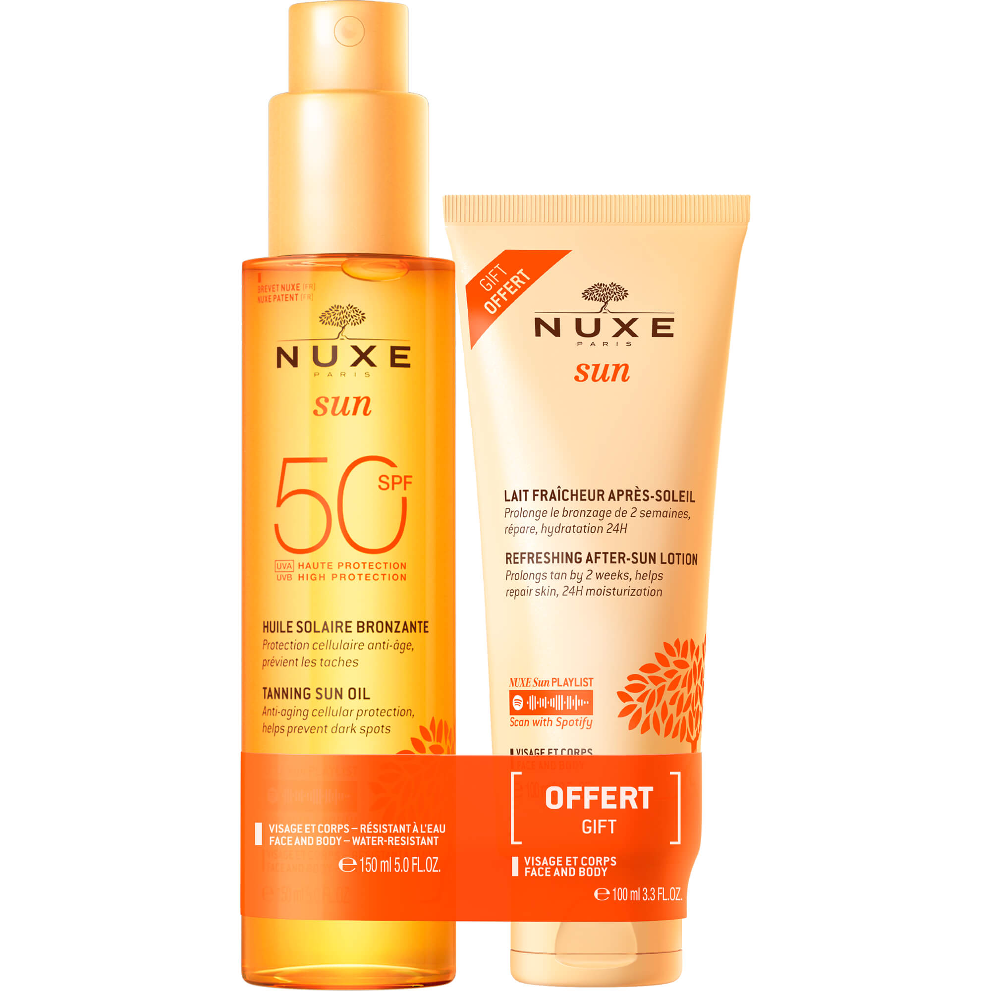 NUXE Sun Set Öl LSF 50+After Sun 100ml 2023